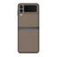 Skin dán điện thoại Samsung Z Flip mẫu Solid State Flat Dark Earth | in hình theo yêu cầu