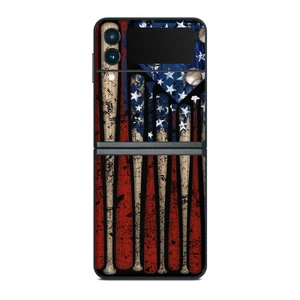 Skin dán điện thoại Samsung Z Flip mẫu Old Glory | in hình theo yêu cầu