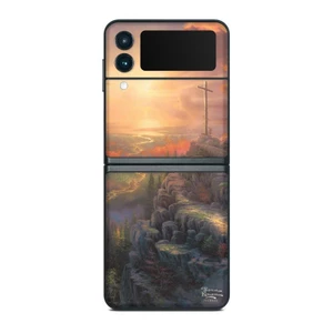 Skin dán điện thoại Samsung Z Flip mẫu The Cross | in hình theo yêu cầu