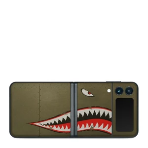 Skin dán điện thoại Samsung Z Flip mẫu USAF Shark | in hình theo yêu cầu