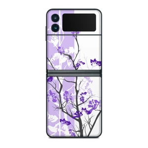 Skin dán điện thoại Samsung Z Flip mẫu Violet Tranquility | in hình theo yêu cầu