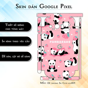 Miếng dán skin cho điện thoại Google Pixel 9 Pro Dễ thương So Cute scu005 | in hình theo yêu cầu