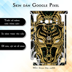 Miếng dán skin cho điện thoại Google Pixel 9 Pro Dương Diện lsm066 | in hình theo yêu cầu
