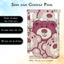 Miếng dán skin cho điện thoại Google Pixel 9 Pro Gấu dâu Lotso lotso005 | in hình theo yêu cầu