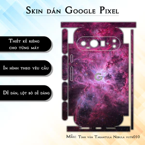 Miếng dán skin cho điện thoại Google Pixel 9 Pro Tinh vân Tarantula Nebula vutr010 | in hình theo yêu cầu
