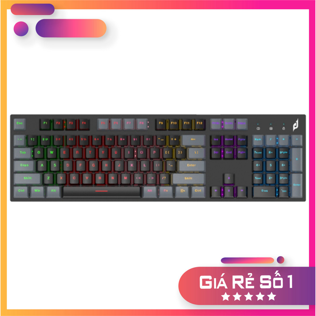 Techroom_Việt Nam Bàn phím máy tính gaming cơ có dây E-dra EK315X ...