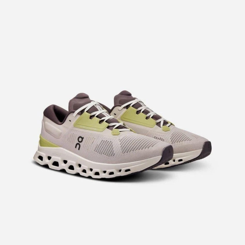 GIÀY CHÍNH HÃNG ON WOMEN'S CLOUD STRATUS 3 PEARL IVORY