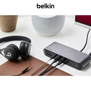 Dock Pro Thunderbolt 4 12 cổng trong 1 Belkin, kèm cáp Thunderbolt 4 dài 0.8m, sạc 90W PD