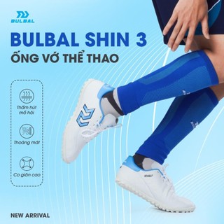 Tất ống vớ bóng đá cao cấp Bulbal Shin 3, co giãn, có bề mặt lưới đan giảm áp lực cho cơ, vận động linh hoạt, 10 màu