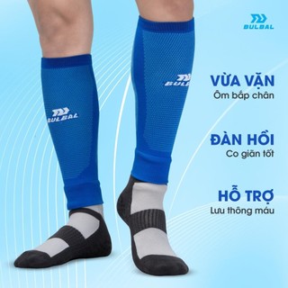 Tất ống vớ bóng đá cao cấp Bulbal Shin 3, co giãn, có bề mặt lưới đan giảm áp lực cho cơ, vận động linh hoạt, 10 màu