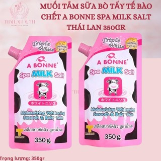 Muối tắm sữa bò tẩy tế bào chết A Bonne Spa Milk Salt Thái Lan 350gr