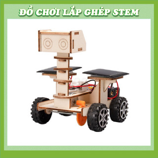 Xe Thám Hiểm Mặt Trăng Năng Lượng Mặt Trời - Đồ chơi giáo dục STEM STEAM - Học liệu
