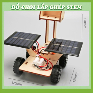 Xe Thám Hiểm Mặt Trăng Năng Lượng Mặt Trời - Đồ chơi giáo dục STEM STEAM - Học liệu