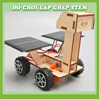 Xe Thám Hiểm Mặt Trăng Năng Lượng Mặt Trời - Đồ chơi giáo dục STEM STEAM - Học liệu