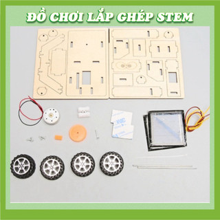 Xe Thám Hiểm Mặt Trăng Năng Lượng Mặt Trời - Đồ chơi giáo dục STEM STEAM - Học liệu