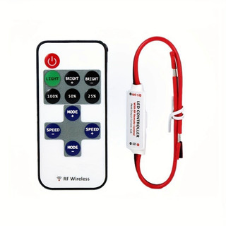 (Hàng sẵn) 1 DC 12V Bộ Điều Khiển Led Dimmer 6A Không Dây RF Điều Khiển Từ Xa Để Điều Khiển Dải Màu Đơn Ánh Sáng Ch