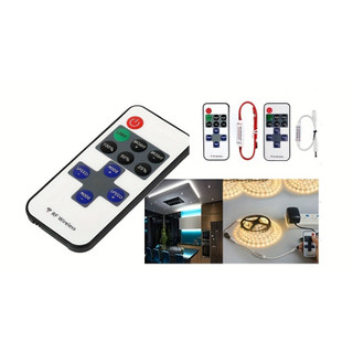 (Hàng sẵn) 1 DC 12V Bộ Điều Khiển Led Dimmer 6A Không Dây RF Điều Khiển Từ Xa Để Điều Khiển Dải Màu Đơn Ánh Sáng Ch