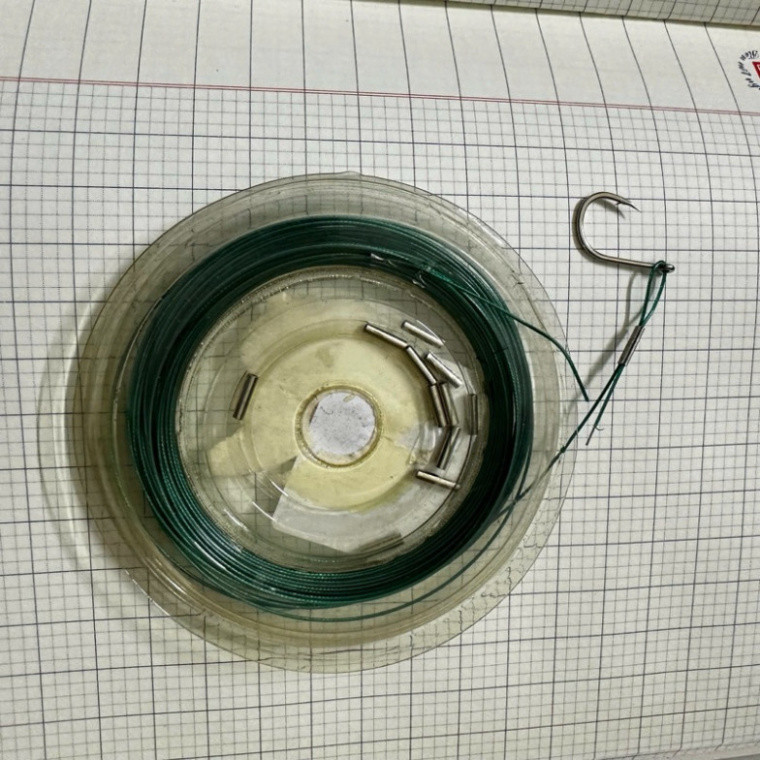 Dây cáp lụa lõi théo không gỉ dài 10m, (có khoá cài tặng kèm ) câu cá biển , câu lure, độ tải cao abnhvcxe66 agaubvz666