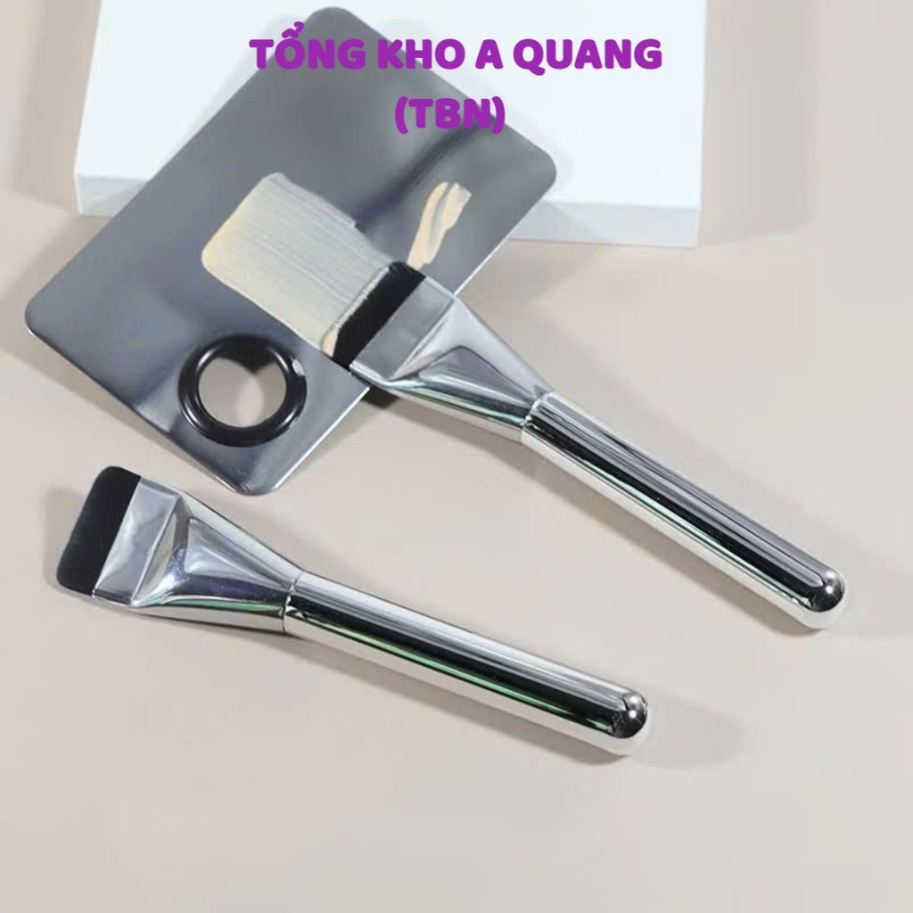 Cọ Tán Nền Dẹt Giúp Lớp Nền Căng Mướt Và Mịn bám chắc cả ngày
