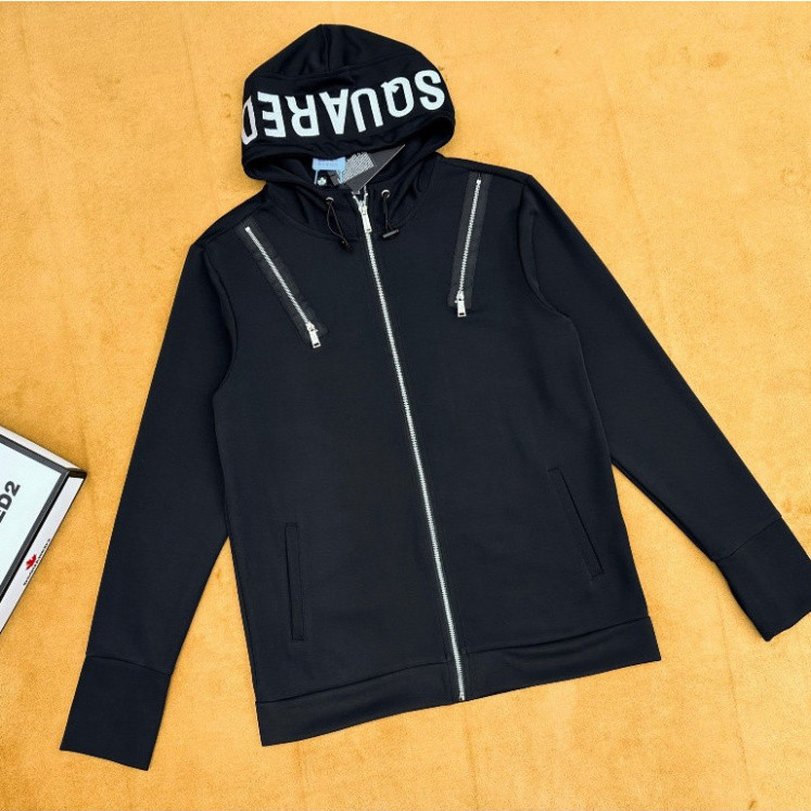 Áo Chống Nắng Mũ DSQ Phối Khoá Vai / Áo Tránh Nắng Chất Umi Thấm Hút Mồ Hôi Chống Tia UV Nam Nữ Unisex New 2025