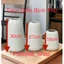 Bình Hoa Gốm Sứ Bát Tràng Dáng Đu Đủ Vân Ganh Men Atlantis Các Size 18-27-30cm GomDecorTSC