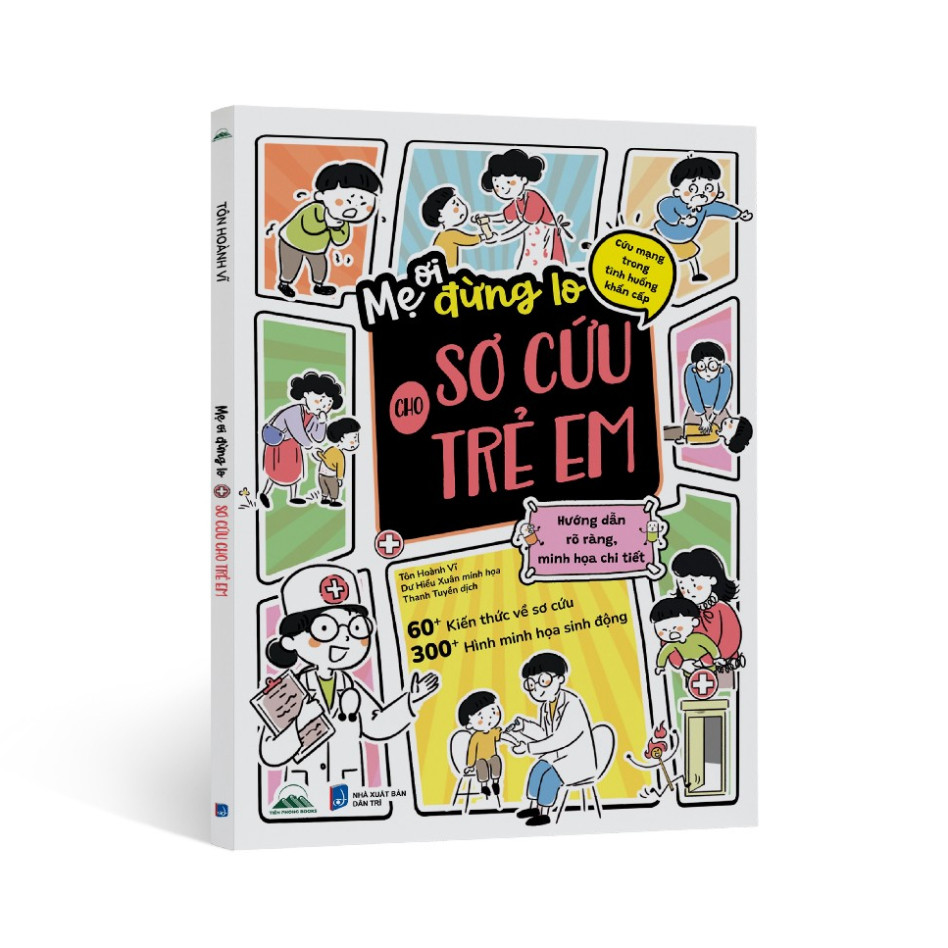 Sách - Combo Mẹ Ơi Đừng Lo Sơ Cứu Cho Trẻ Em + Mẹ Ơi Đừng Lo Sơ Cứu Trong Gia Đình