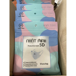 THÙNG 200 CÁI KHẨU TRANG 5D NHẬT NINH MASK TIỆN LỢI mẫu mới 2025 💯