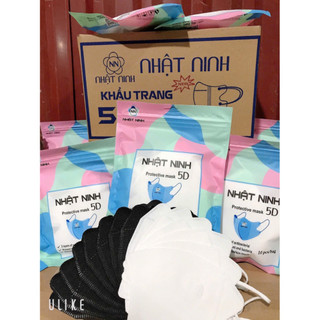 THÙNG 200 CÁI KHẨU TRANG 5D NHẬT NINH MASK TIỆN LỢI mẫu mới 2025 💯