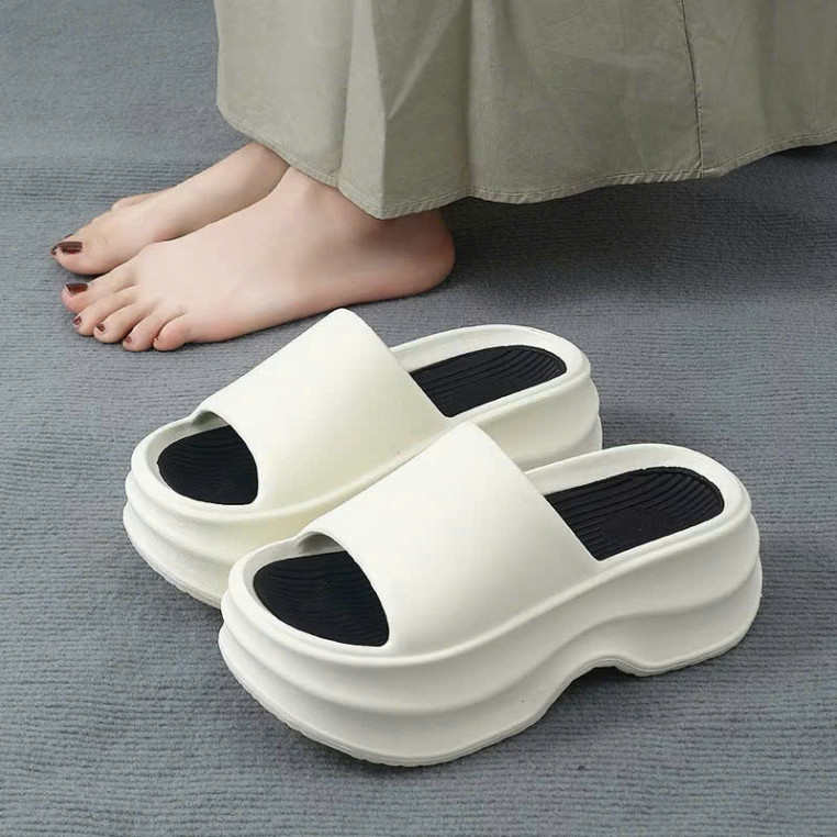 Ảnh Kaleea - Dép Nữ Thời Trang Đi Êm Hách Dáng Độn Đế 6P - D01 4