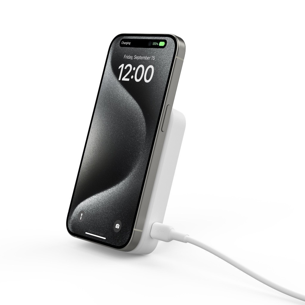 Ảnh Pin sạc dự phòng không dây Qi2 Belkin BoostCharge Pro Magnetic dung lượng 5K/10K kèm cáp 4