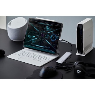 Hub USB-C Belkin 7-in-1 chính hãng – HDMI 4K, PD 100W, USB 3.0, Audio 3.5mm, khe SD/microSD