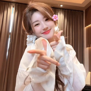 Dây Buộc Tóc Scrunchies MORAL - Ren Cotton Trắng Ngọt Ngào, Phụ Kiện Tóc Phong Cách Hàn Quốc