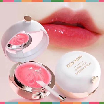 [RỂ VÔ ĐỊCH] chất lượng loại 1 Mặt Nạ Ủ Môi Dưỡng Hồng KISS PONY Giúp Môi Căng Mọng - Mềm Mịn - Tẩy Da Chết Cho Môi .