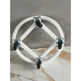 Đế chậu cây 25033022 loại có BÁNH XE CAO SU đường kính 30cm chịu tải 80kg