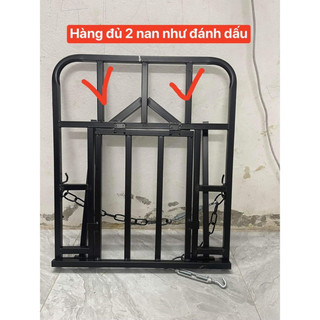 Baga chở hàng xe máy 25033004 Loại có thể mở cốp, giá chở hàng xe máy