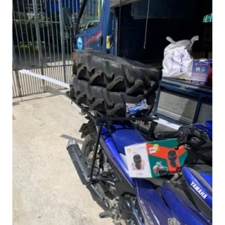 Baga chở hàng 2530301, giá chở hàng xe máy có mở cốp không cần tháo lắp