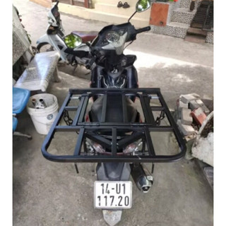Baga chở hàng 2530301, giá chở hàng xe máy có mở cốp không cần tháo lắp