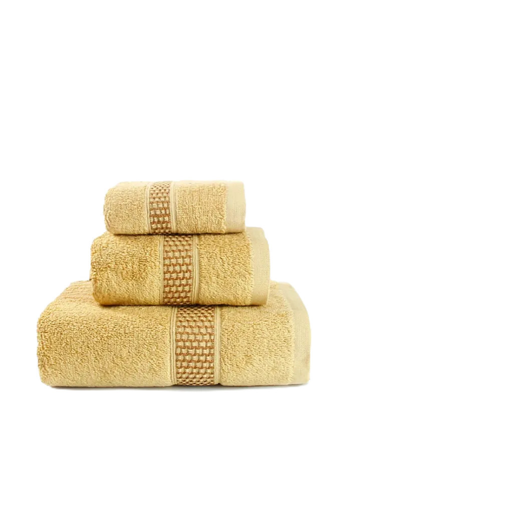 Ảnh Bộ 3 Khăn Mollis Cotton Gồm 1 Khăn Tắm B847 và 1 Khăn Mặt FC03 và 1 Khăn Tay HM58 Cao Cấp Mềm Mịn Thấm Hút PC45 2