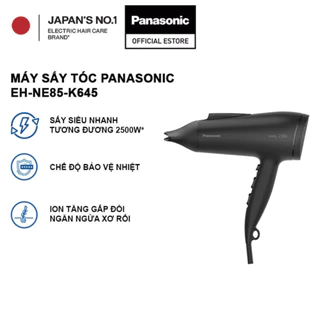 Máy sấy tóc ionity Panasonic EH-NE85-K645 bảo vệ tóc - Sấy siêu nhanh 2300W, hiệu suất sấy tương đương 2500W