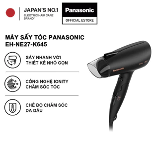 Máy sấy tóc Panasonic EH-NE27-K645 - Công nghệ ionity - Hiệu quả sấy lên tới 2000W