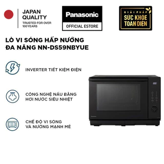 Lò vi sóng hấp nướng đa năng công suất cao, dung tích lớn 27L Panasonic NN-DS59NBYUE