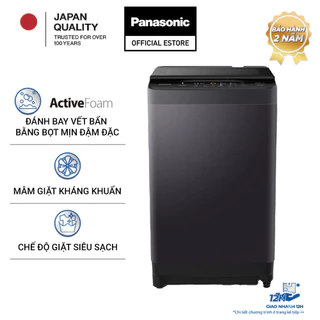[TRẢ GÓP 0%] Máy giặt cửa trên Panasonic 9Kg NA-F90S10BRV - Hàng chính hãng - Miễn phí lắp đặt