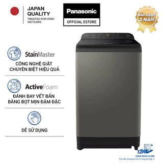 [TRẢ GÓP 0%] Máy Giặt Cửa Trên Panasonic 10kg NA-F100A9DRV - Miễn phí lắp đặt