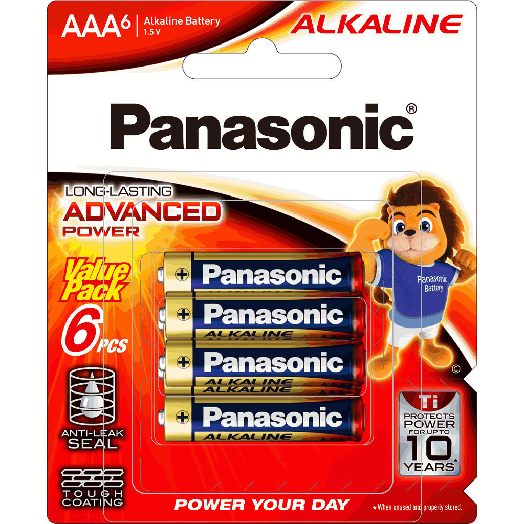 Ảnh Pin Panasonic Alkaline AAA LR03T/6BA-V (Vỉ 6 viên) – Hàng Chính Hãng 2