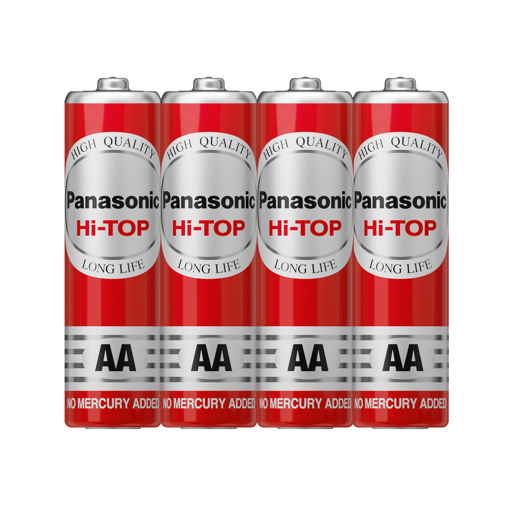Ảnh Hộp 60 viên Pin Than Panasonic AA R6DT/4S-V (Đỏ) – Hàng Chính Hãng 1