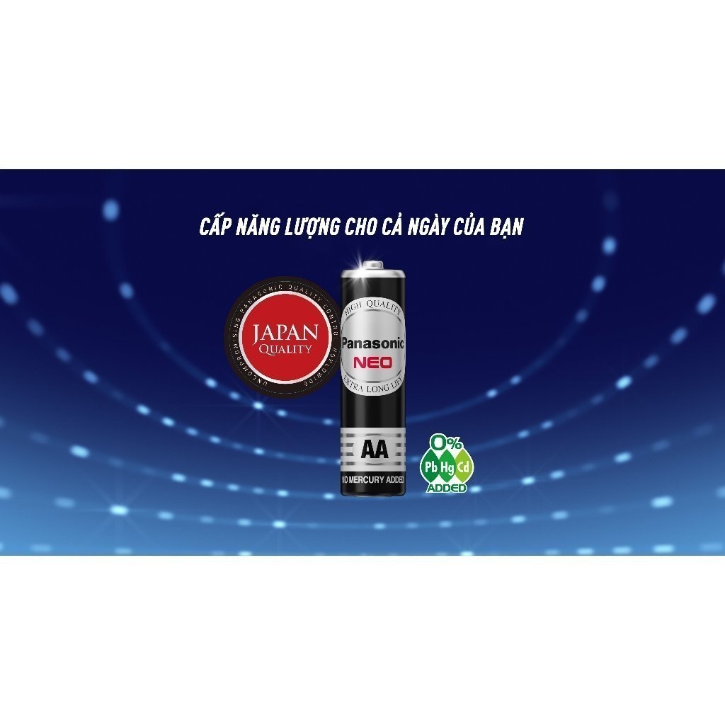 Ảnh Hộp 40 viên Pin than Panasonic AA R6NT/4SB-V (Đen) – Hàng Chính Hãng 3