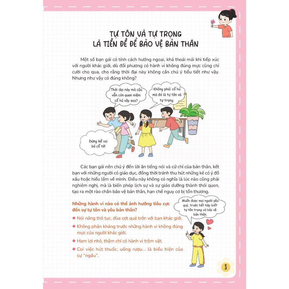Sách - Con Gái À! Tự Bảo Vệ Mình Là Quan Trọng Nhất - Món Quà Trưởng Thành Dành Tặng Con Gái - Lý Bình