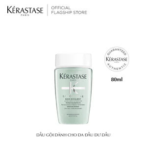 Dầu gội giúp giảm tiết bã nhờn dành cho da đầu dư dầu - Kérastase Divalent 80ml