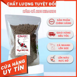 GIÁ HỦY DIỆT-5kg-Cám cá koi Kibakoi [5kg -5 túi 5 kg] HÀNG CHÍNH HÃNG