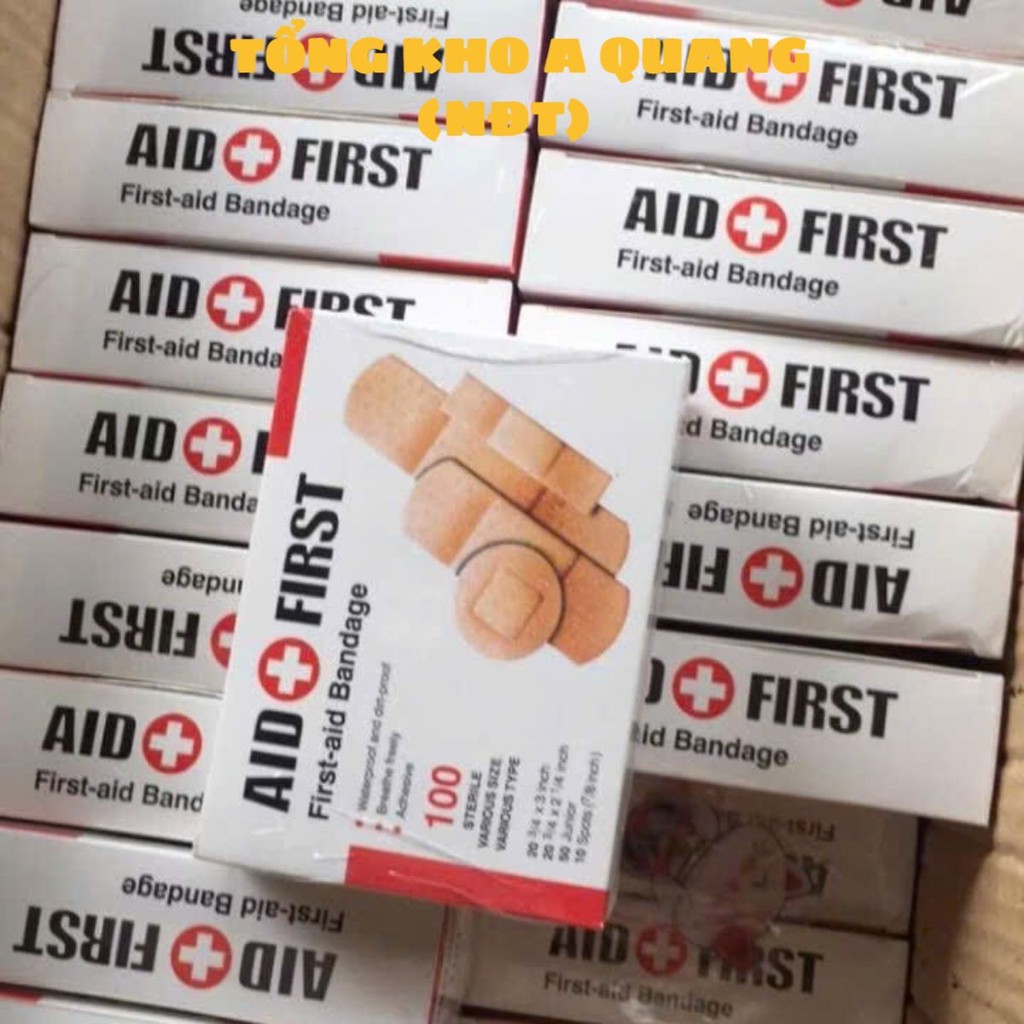 (COMBO 2) 100 Miếng Băng Gạc Bảo Vệ Vết Thương Hiệu Quả,Hộp Băng Gạc An Toàn Mọi Lứa Tuổi - HỘP BĂNG GÂU CÁ NHÂN CAO CẤP
